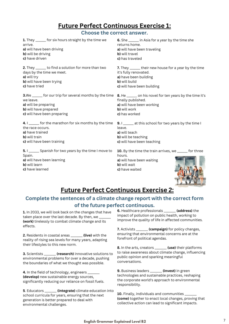 English Grammar Book Level B2 Upper Intermediate – English worksheets ...